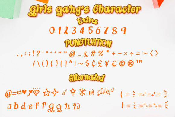 Girls Gang Font - Preview 2