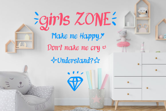 Girls Gang Font - Preview 3