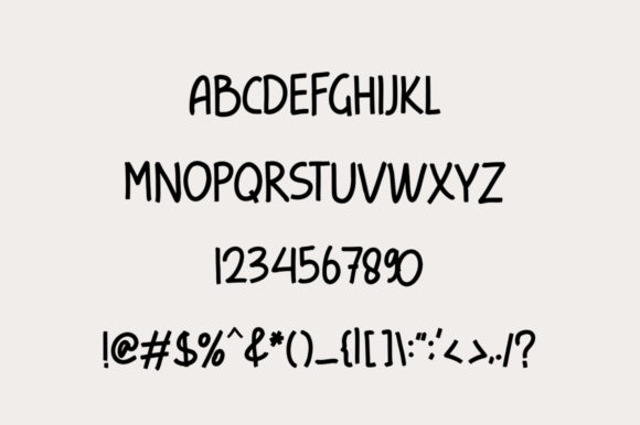Kindly Late Font PNG with transparent background - Preview 5