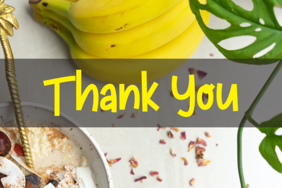 Luscious Taste Font PNG with transparent background - Preview 3