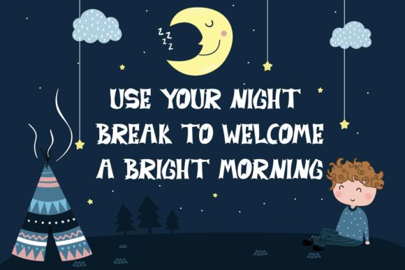 Monster Night Font PNG with transparent background - Preview 1
