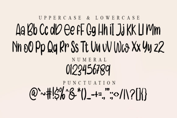 Santa and Christmas Font PNG with transparent background - Preview 3