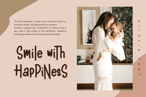 Allovia Font - Preview 1