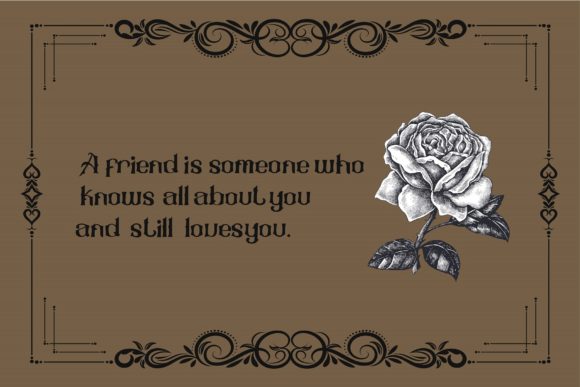 Bulgani Font PNG with transparent background - Preview 6