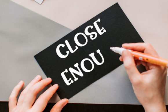 Closer Font - Preview 2