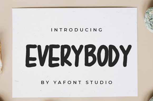 Everybody Font - Preview 1