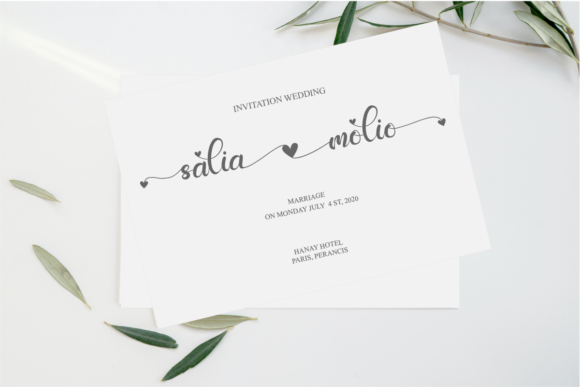Haney Love Font PNG with transparent background - Preview 1