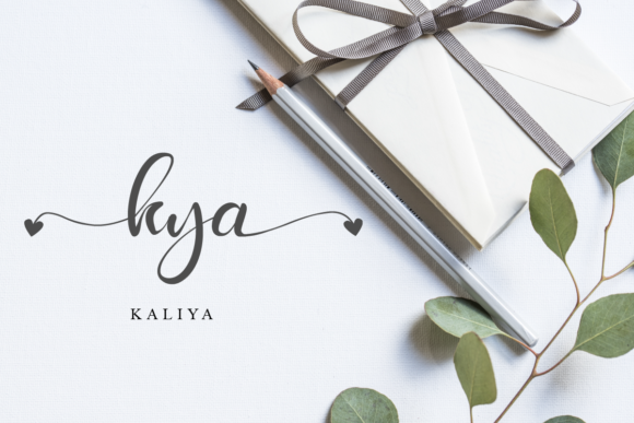 Haney Love Font PNG with transparent background - Preview 4