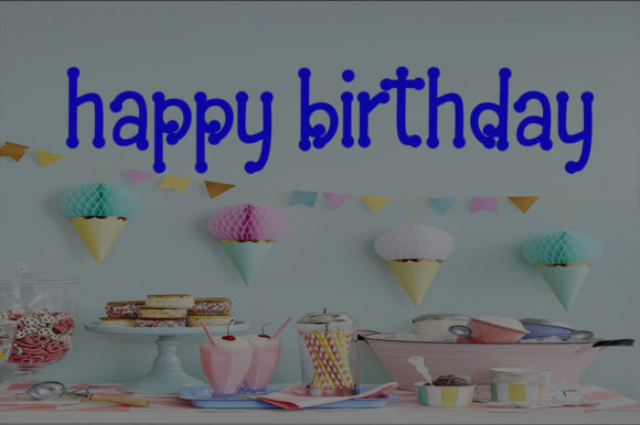 Happy New Year Font - Preview 3