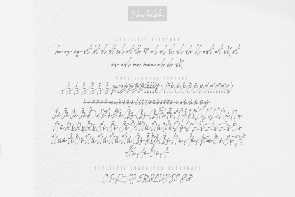 Mendeslota Font PNG with transparent background - Preview 5