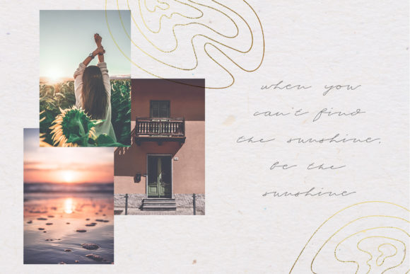 Serene Beauty Font PNG with transparent background - Preview 1