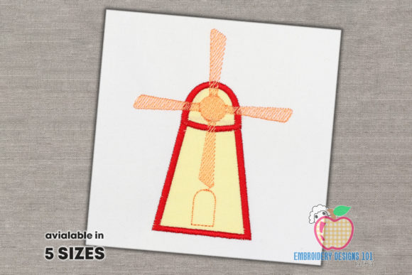 Windmill Applique