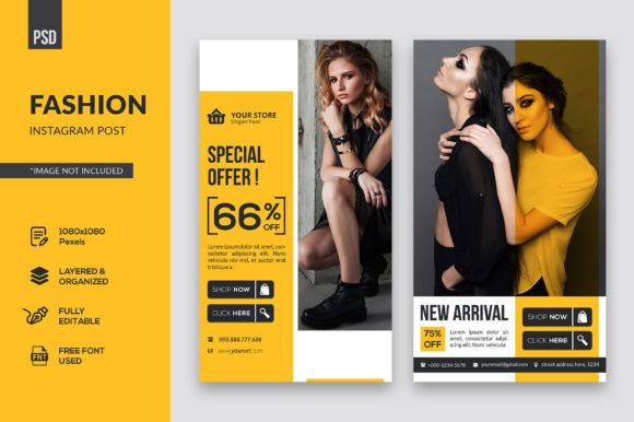 Fashion Instagram Stories Graphics