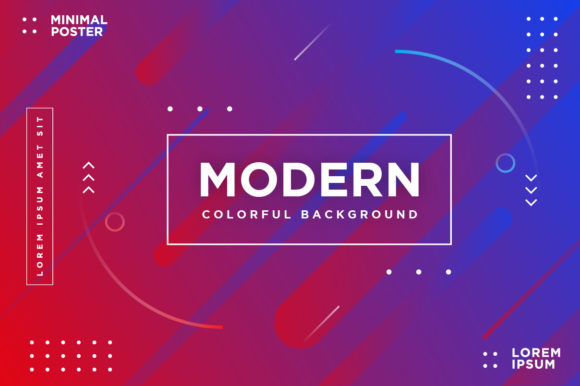 Modern Colorful Abstract Background Graphic by Dzyneestudio · Creative ...