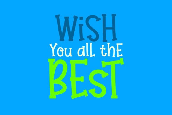 Make a Wish Font PNG with transparent background - Preview 1