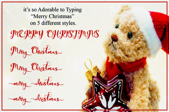Adorable Christmas Font - Preview 2