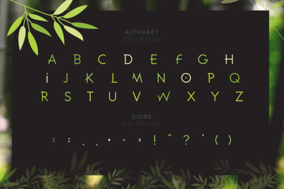 Bamboo Font - Preview 1