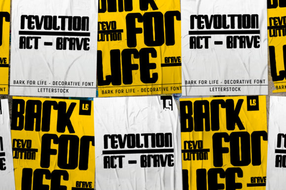 Bark for Life Font - Preview 3