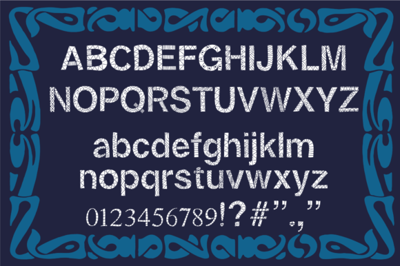 Batik Festival Font - Preview 4