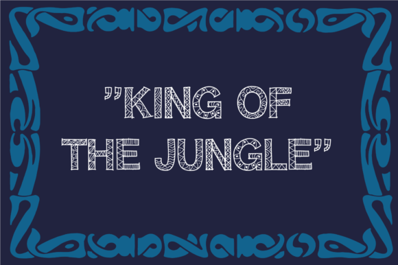 Batik Festival Font - Preview 5