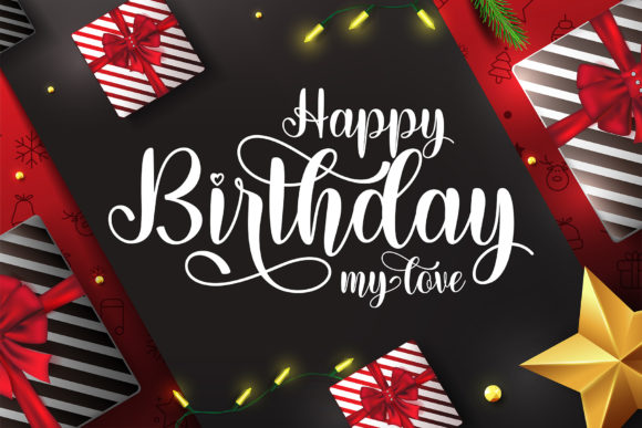 Beauty Fandytha Font PNG with transparent background - Preview 6