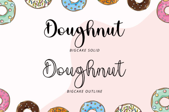Bigcake Font - Preview 1
