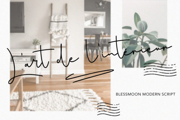 Blessmoon Font - Preview 2