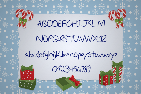 Bright Azure Font - Preview 1