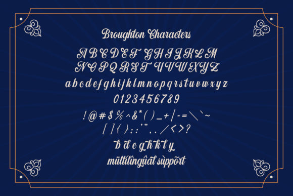 Broughton Font - Preview 5