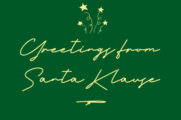 Carols Night Font - Preview 3