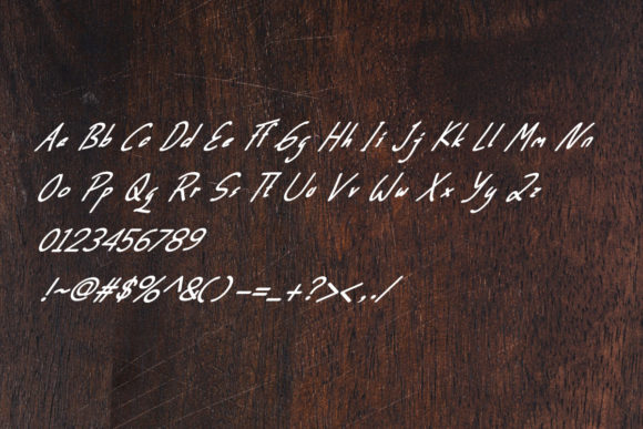Chatting Font - Preview 4
