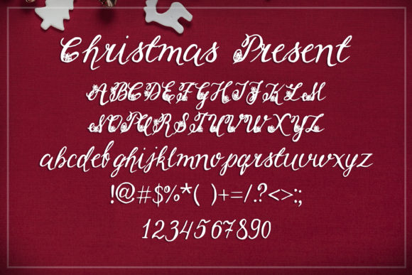 Christmas Present Font - Preview 1
