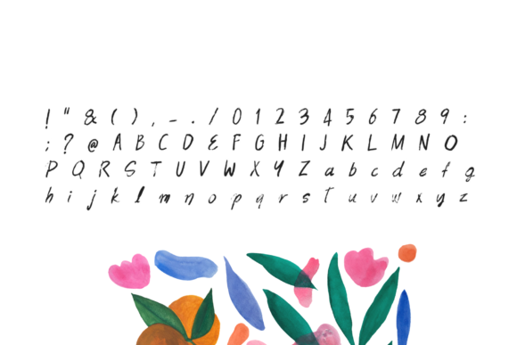 February Script Font - Preview 1