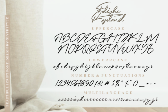Felisha Roseland Font - Preview 6