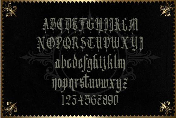 Gematype Font - Preview 1