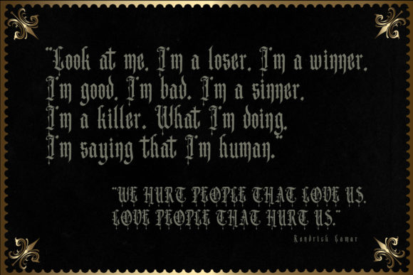 Gematype Font - Preview 3