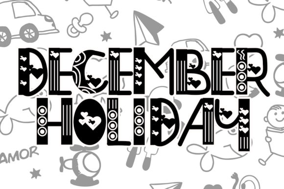 Hello Christmas Font - Preview 1