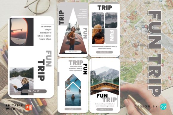 Instagram Story Template - Fun Trip
