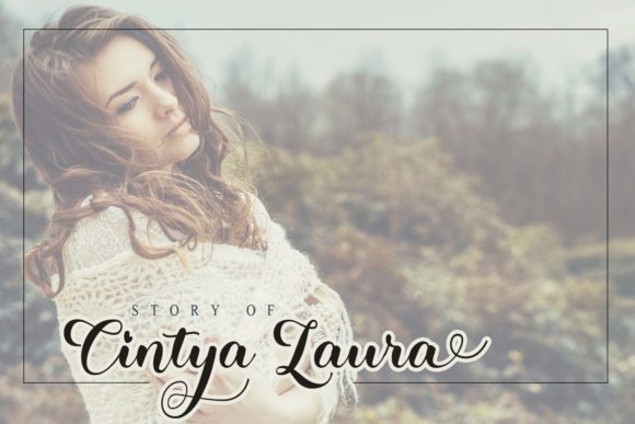 Kalina Font PNG with transparent background - Preview 4