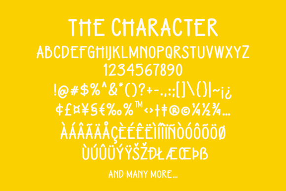 Lamonde Font PNG with transparent background - Preview 1