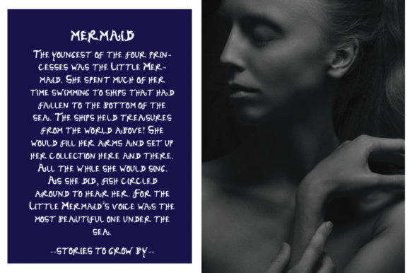 Mermaids Font font preview - 2
