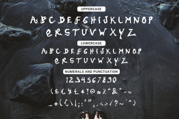 Mermaids Font font preview - 4