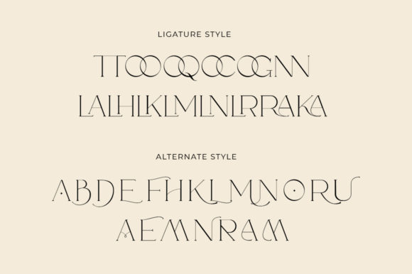 Mirande Font PNG with transparent background - Preview 1