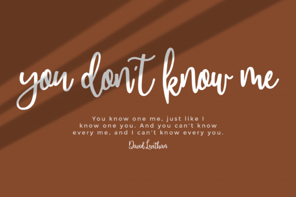 Own Friday Font PNG with transparent background - Preview 4
