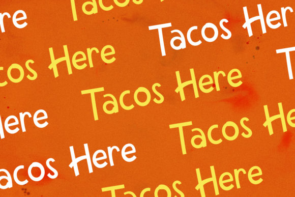 Pinatta Font PNG with transparent background - Preview 2