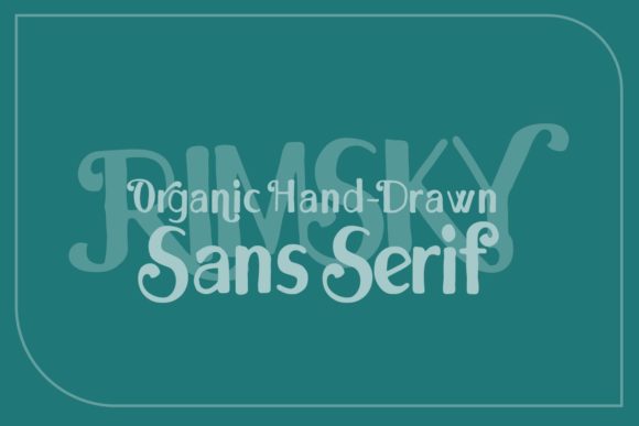Rimsky Font PNG with transparent background - Preview 6