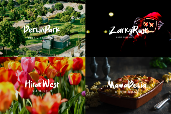 Skytark Font PNG with transparent background - Preview 4