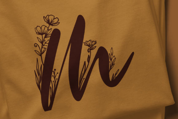 Beauty Grow Monogram Font - Preview 3
