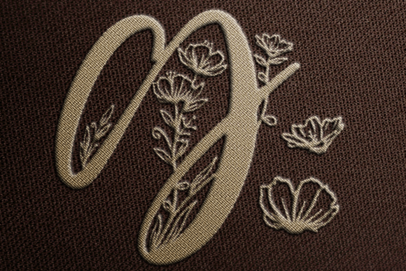 Beauty Grow Monogram Font - Preview 5