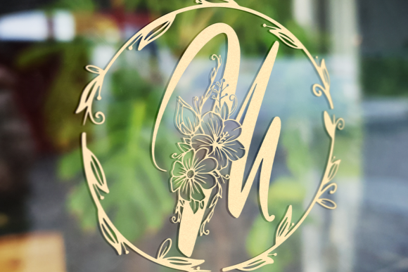 Bloom Monogram Font - Preview 2